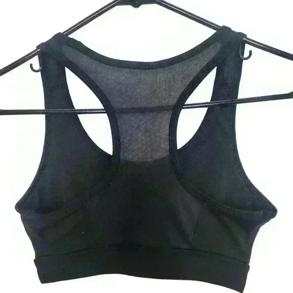 Reebok women's black racerback sports bra size XS X-Small